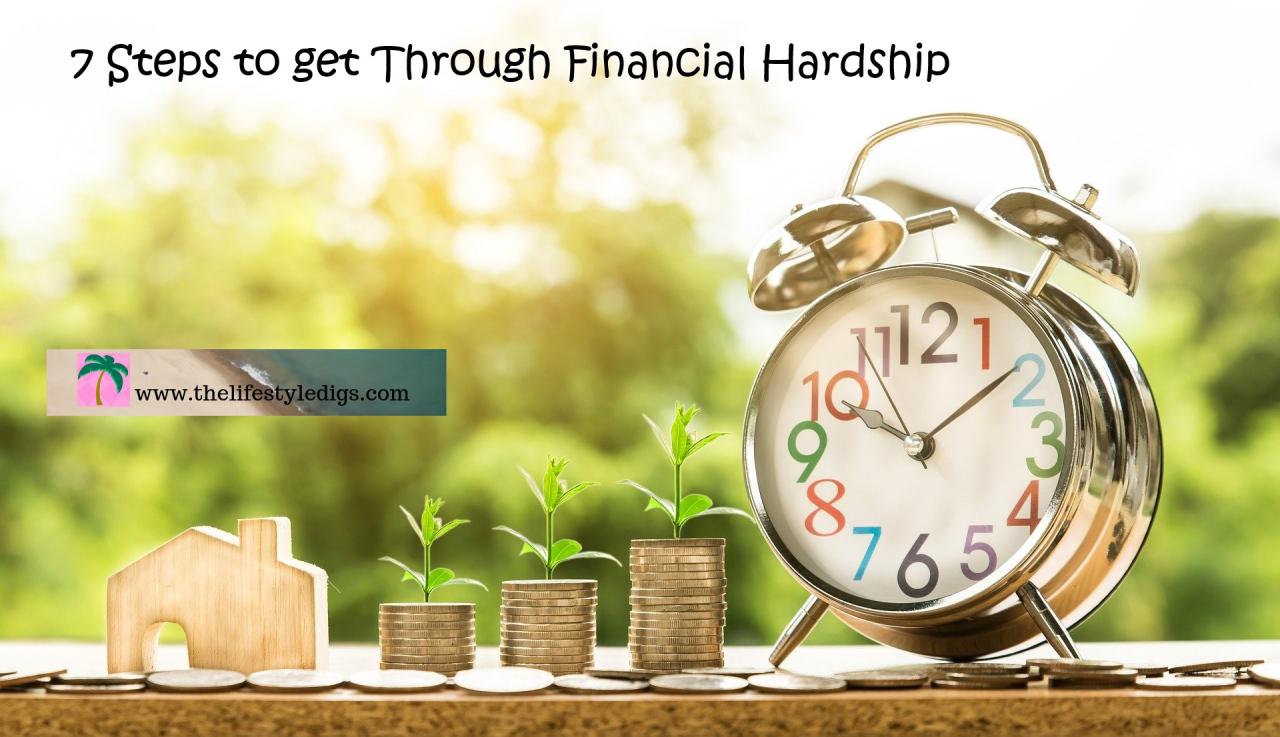 Steps To Take When Facing Financial Hardship Or Crisis