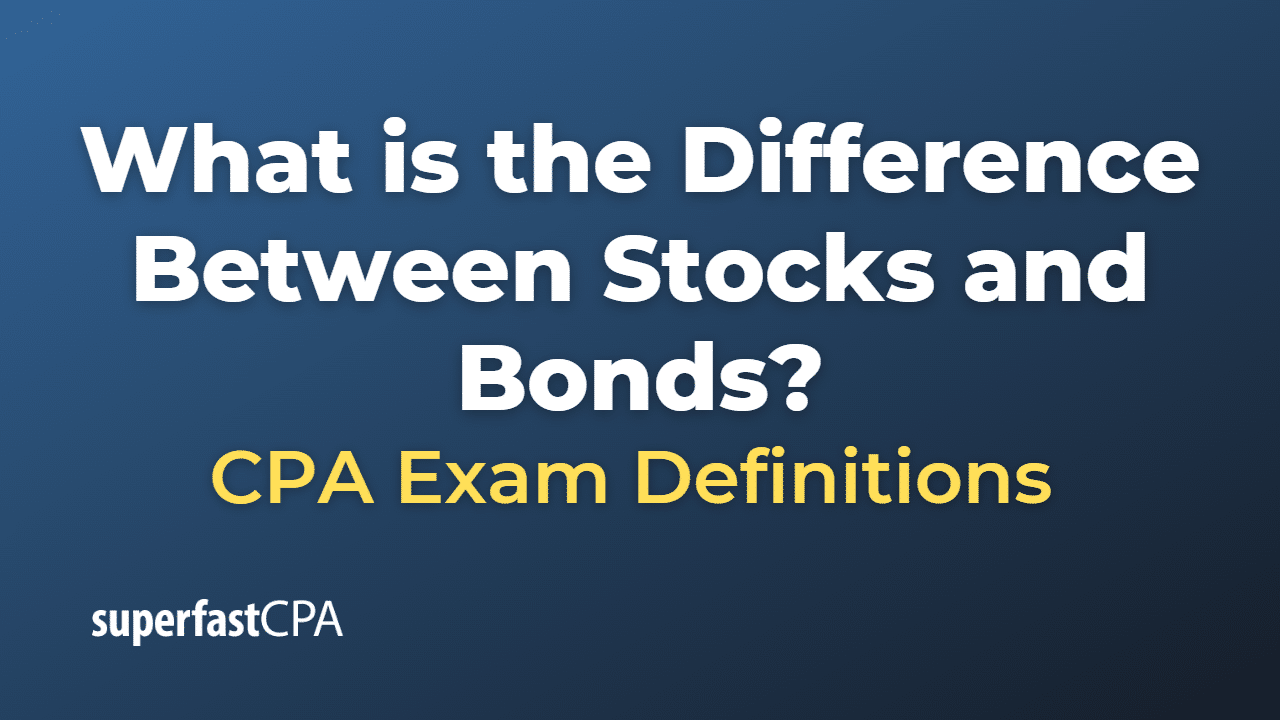 What Is The Difference Between Stocks And Bonds Explained